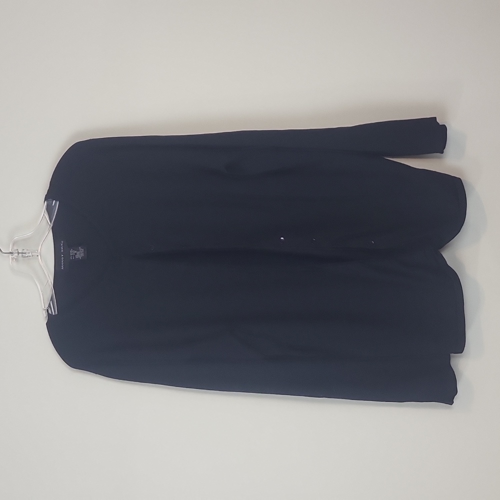 AUGUST SILK Rayon Nylon Blend Cardigan - 1X